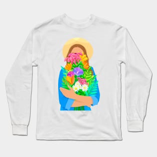 Colorful flowers Long Sleeve T-Shirt